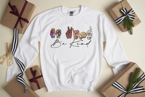 Be Kind Hands Anti-Racism Sweatshirt