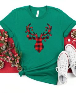 Buffalo Plaid Deer Shirt