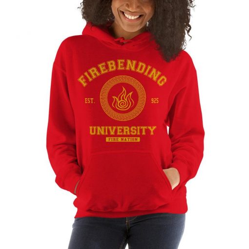 Firebending University Est 925 Fire Nation Unisex Hoodie