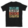 Hack Hacker Hacking Retro T-Shirt