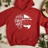 Merry Christmas Snowman Hoodie