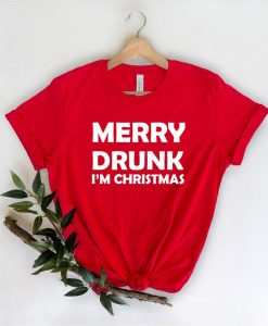 Merry Drunk I'm Christmas Shirt