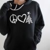 Peace Love Christmas Hoodie