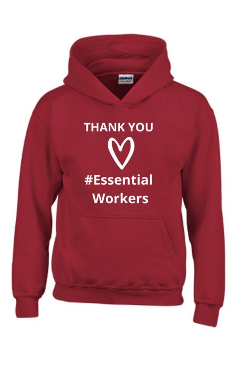 Thank You Essential Workers Hoodie