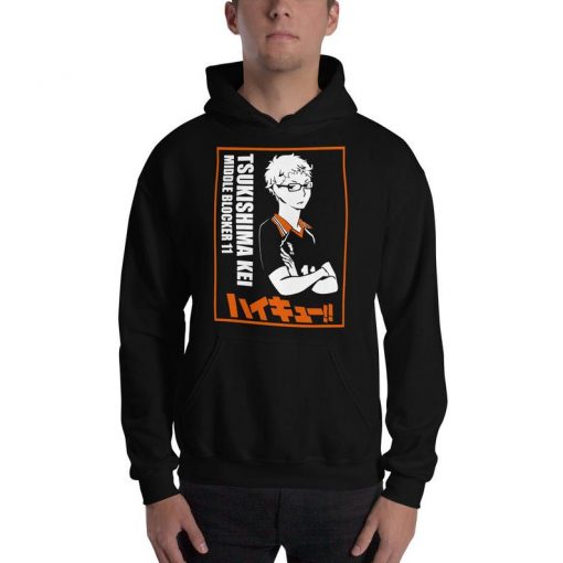 Tsukishima Kei Mid Blocker 11 Unisex Hoodie