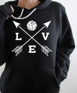 Volleyball Love Hoodie