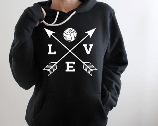 Volleyball Love Hoodie