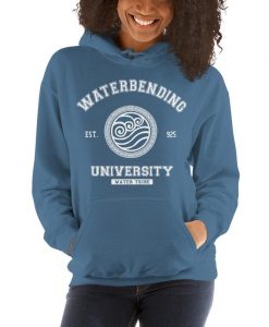 Waterbending University Est 925 Water Tribe Unisex Hoodie