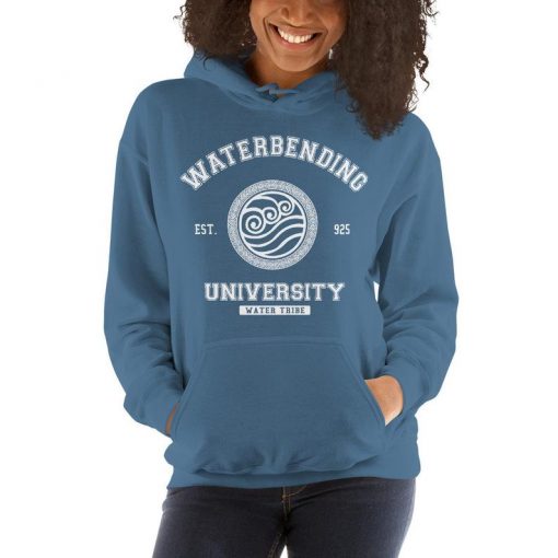 Waterbending University Est 925 Water Tribe Unisex Hoodie