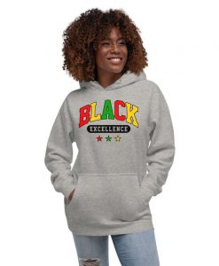 BLACK Excellence 3 Unisex Hoodie