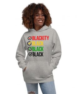 Blackity Black Black Hoodie