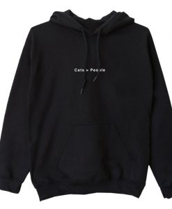 Cats Over People Hoodie