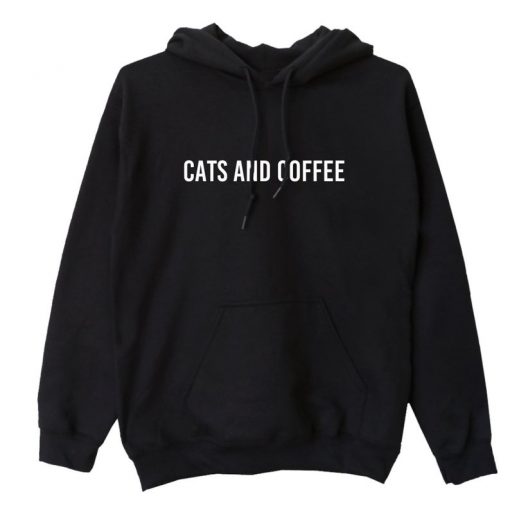 Cats and Coffee Hoodie