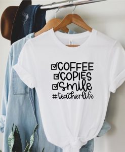 Coffee Copies Smile Shirt