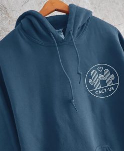 Hand-Holding Cactus Hoodie