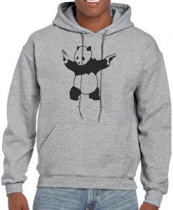 Panda With Guns Hoodie