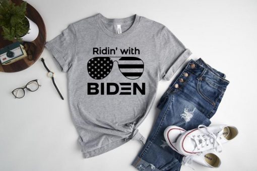 Riding with BIDEN T Shirt