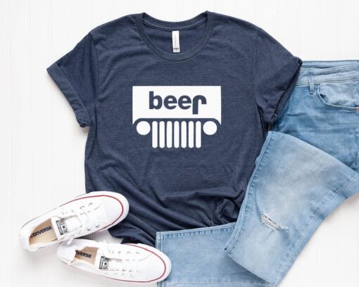 Beer Jeep Parody T-Shirt