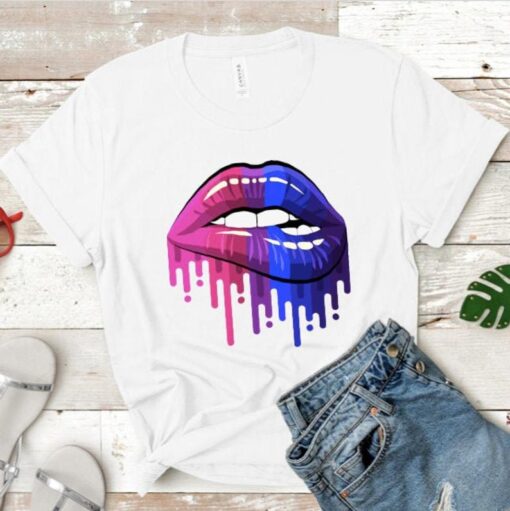 Bi Pride Lips Shirt