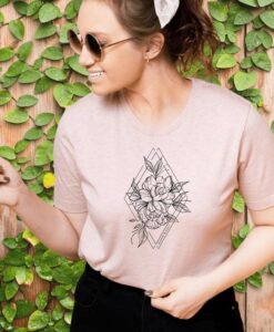 Botanical Flower T-Shirt