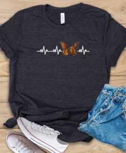 Butterfly Heartbeat T Shirt