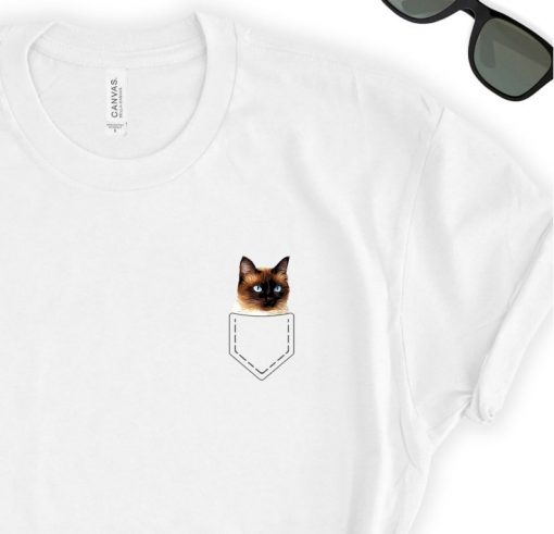 Cat Pocket Shirt