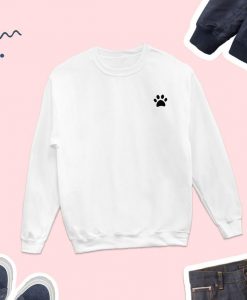 Dog Paw Sweatshirt