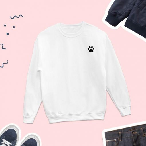 Dog Paw Sweatshirt