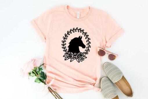 Floral Horse Shirt