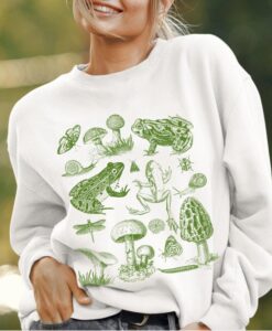 Frog and Toad Cottage Core Sweatshirt