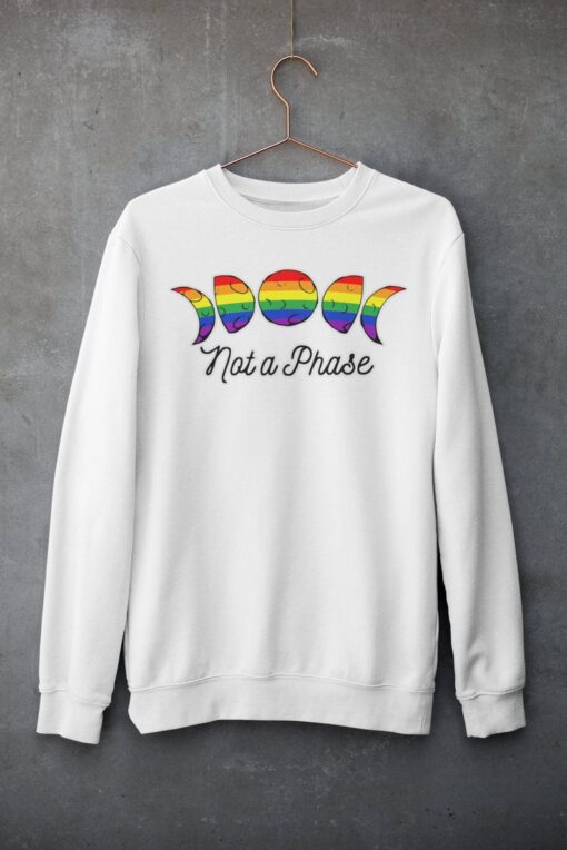 Gay Pride Not a Phase Sweatshirt