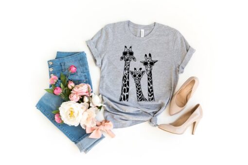 Giraffe Family Shirt