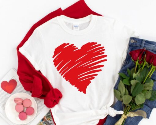 Heart Love Tee T Shirt