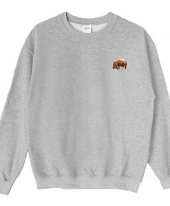 Hippopotamus Sweatshirt