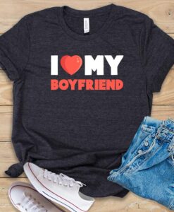 I Heart My Boyfriend T Shirt