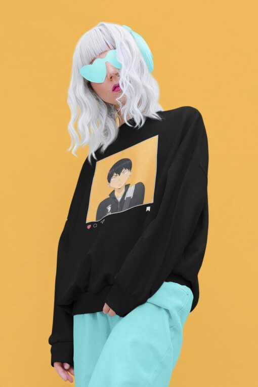 Karasuno's Genius Setter Instagram Cute Kageyama Sweatshirt