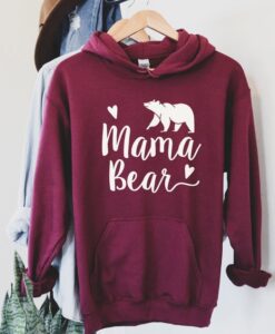 Mama BEAR drawstring Hoodie