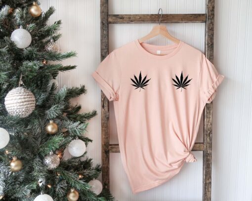 Marijuana Boobie Shirt