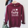 One Lucky Teacher Hoodie