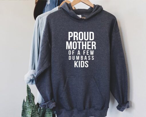 Proud Mother of a Few Dumbass Kids Hoodie