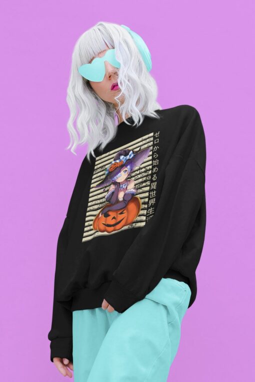 Pumpkin waifu Rem Sweatshirt