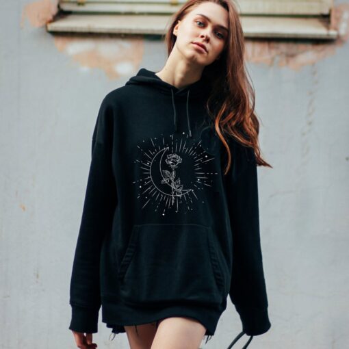 Rose Moon Hoodie