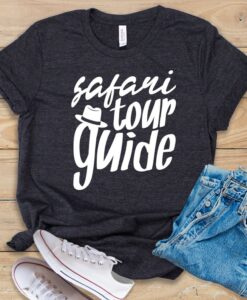 Safari Tour Guide T Shirt