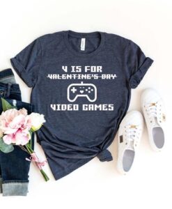 V is for Video Games T Shirt