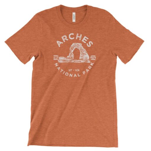 Arches National Park Adventure Tshirt