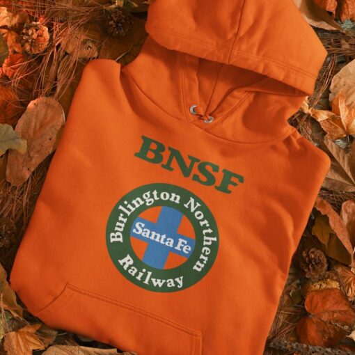 Burlington Northern Santa Fe Railway [BNSF] Logo Unisex Pullover Hoodie