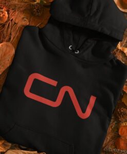 CN Railroad Logo Unisex Pullover Hoodie