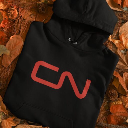 CN Railroad Logo Unisex Pullover Hoodie