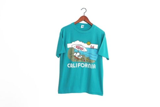 California turquoise souvenir t shirt