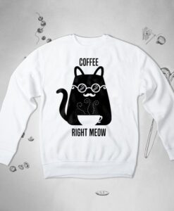 Cat Coffee Sweatshirt